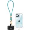 SENLLY Cordino per Telefono con Patch Ultra Sottile, Minimalista Universale Cinghie Polso per Smartphone