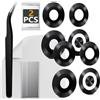 ExtKry 2 Pezzi Vetro Fotocamera per OnePlus 10T CPH2413/2415/2417/2419