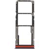 Generico Vassoio Compatibile con XIAOMI REDMI 15C 4G 25078RA3EA 25078RA3EL / POCO C85 4G 25078PC3EG (NO con 5G) Carrello tray porta scheda Sim1 + SIM 2 + SLOT SLITTA Alloggio Memoria Micro Sd (Blu)