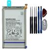 SPES Batteria di ricambio originale per Samsung Galaxy S10 Plus G975F, batteria 4000 mAh, EB-BG975ABU con strisce adesive preinstallate di fabbrica, inclusi strumenti per il montaggio.