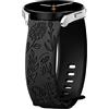 PKQTOP 22mm Cinturini di Ricambio per Polar Vantage V3/M3/M2/M,Grit X/X2 Pro/Street X, Sport Bracciali Silicone Cinturino per OPPO Watch 2/2R/X2/X,Compatibile con Oneplus Watch 3 47mm/2/2R