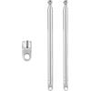 CHUNCHEN 2 Pezzi Antenna Radio FM AM Telescopica 5 Sezioni 29.5CM/11.61Pollici Antenna Telescopica Portatile di Ricambio per Radio per TV Radio AM FM Ricevitore Stereo