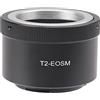 Hersmay Anello adattatore per obiettivo T2 T a EF-M per fotocamera Canon EOS M1, M2, M3, M5, M6, M10, M50, M100, M200, M50 Mark II, M6 Mark II Mirrorless