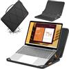 Smatree MS82 Custodia protettiva rigida in EVA con stand compatibile per 15,6 pollici Dell Inspiron 15 3000/3520/3530/3535, Latitude 5550/5540/5530/5531,Precision 3591/3590/3581/3580,Vostro 3520/3530