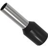 AUPROTEC Puntalini isolati 0,34-50 mm² Terminali a Bussola: 500 pezzi, 6.0 mm² Nero