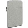 moex Custodia per tablet Huawei MatePad 11.5 (2025) Custodia con cerniera e scomparto per accessori, nylon tessuto custodia morbida imbottita, custodia protettiva minimalista Dash Case, grigio