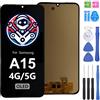 iYAiYO Schermo LCD Display Digitalizzatore Touch Screen Ricambio Compatibile con Samsung Galaxy A15 4G SM-A155(A15 4G) SM-A156(A15 5G) OLED Schermo Completo con Strumenti-Nero