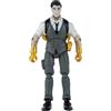 Fortnite FNT1068 Midas (Master Grade) - Figura articolata da 4 pollici con armatura, armatura posteriore e strumento di raccolta