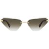 Dsquared2 D2 0108/S PEF/9K GOLD GREEN Sunglasses Woman Standard, Standard, 63
