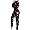 Kobilee Pigiama Donna Sexy Hot per Sesso Aperto Cotone Invernale Pigiama Intero Caldo Lungo Lovable Pile Elegante Morbido Manica Lunga Abbigliamento da Notte Lingerie Curvy Felpato