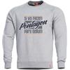 Pentagon Uomo Hawk Maglione para Bellum Miscela, Melange, M