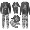 Kobilee Pigiami Natalizi Coppia, Comode Maglietta a Maniche Lunghe e Pantaloni Invernale Natalizi Indumenti da Notte Abbinato Coppia con Stampa Pigiama Natale Coordinati Due Pezzi per Mamma Papà Bambino L