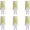 Aiwerttes G9 10W lampadina LED equivalente a 150W alogena 1000 lumen Bianco freddo 6000K 220V lampada LED a risparmio energetico per camera da letto, 6 pezzi