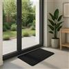 Astra Zerbino per esterni e interni Made in Germany - Tappeto antisporco resistente - Zerbino robusto - Tappetino resistente alle intemperie - 50x80 cm nero