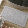 Wecon Home Tappeto da bagno Knut, 80 x 150 cm, grigio chiaro