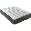 LUXIABED Materasso Matrimoniale Molle in Insacato 150x200 Igienico e Traspirante. ErgoNatur Strati di Comfort Adattabili. Antiacaro Colore Grigio. Quality Altezza 32 cm