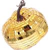 BIUDECO Decorazione Specchiata con Piastrelle Centrotavola Riflettente per Feste Disco e Halloween Fotografico per Ringraziamento e Party Autunnali