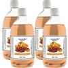 Generic Fei Fan Diffusore Ambiente 26 Fragranze Naturali e Intense ad Alto Concentrato di Essenza - Made in Italy Formato Ricarica da 500ml - 4 Flaconi (Ambra e Sandalo)
