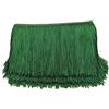 Yalulu - 10 metri lunghezza, 20 cm di larghezza, nappe, seta, frange, ideali come ornamento per costume, ornamento tessile, pizzo, accessori da cucito