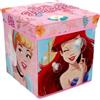 CARTOON Pouf per bambini multifunzione contenitore porta oggetti per sedersi 30 cm (Principesse (1))