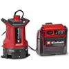 Einhell Pompa per acque reflue GE-DP 36/35 LL Li-Solo Power X-Change (36 V, portata 14000 l/h, altezza max. 9 m, modalità ECO/Boost, pompa 2 in 1, senza batteria)