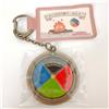 Studio Ghibli Portachiavi a disco colorato Howl's Moving Castle Kuru Studio Ghibli NUOVO