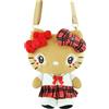 Sanrio Hello Kitty Mini Borsa a Tracolla Kogyaru Uniform Heisei Retro Plush B...