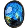 EUSICE - Pietra Naturale Labradorite, Ciottoli Rilassanti e Antistress, 100% Artigianale e Fatto a Mano, Labradorite di alta qualità etica per Litoterapia, Benessere, Meditazione e Yoga