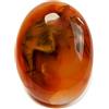 EUSICE - Corniola Pietra naturale, Ciottoli Gioia e Dinamismo, 100% Artigianale e Fatto a Mano, Corniola di alta qualità per Litoterapia, Benessere, Meditazione, Yoga