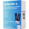Strisce misurazione glicemia icontrol g 25 pezzi - - 975082153