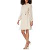 DKNY Dd2ia143-2r8-4 Vestito, Chmp/Gld/Slv, 40 Donna