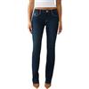 True Religion Billie Ago Singolo da Donna a Vita Media con Patta Dritta, Blu, 31