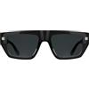 Calvin Klein Jeans Unisex Adult Sunglasses CKJ25619S - Black with Solid Grey Lens