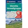 Kompass Maps Silvretta Verwallgruppe Walking and Cycling Map No 41 - 1:50,000 scale map: Wander- und Fahrradkarte in einem - inklusive Offline-Verwendung in der KOMPASS-App. Wander-& Radwege. Skitouren.