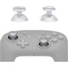 eXtremeRate Levette Analogiche per Nintendo Switch 2 Pro Controller, Stick Analogici 3D Ricambio per Switch 2 Pro Joystik con Cacciavite e Strumenti - Trasparente