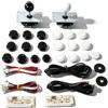 ZAWELIYO Kit Arcadegame Fai -da -te Giocatore 2 - Plug & Play Joystick Encoder, Manici da Joystick a 2 Palloni e 20 Pulsanti | Stick di Combattimento Personalizzabile per i