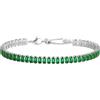 MARLU' Bracciale tennis zirconi baguette 31BR0008-S