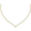 Morellato Collana Donna in Acciaio, Cristalli, Catena a Serpente, Collezione GIOIA, Idee Regalo Donna