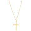 Generic LXGGUC Accessori ragazze 925 Sterling Silver Tiny and Men, vintage Sideways Danty per donne, regalo di compleanno della collana a croce