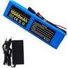 GAOZITAIGZ Batteria Per E-Bike 36V 10Ah, Pacco Batteria Agli Ioni Di Litio Con Protezione BMS Integrata, Batteria Impermeabile Per Monopattini Elettrici E Go-Kart (36V 10AH),XT90