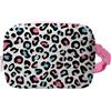 Hixingo Marsupio Uomo Donna Impermeabile, Cintura Borsa Tracolla con Cintura Regolabile Borsa da Vita Leggera con Multi Tasche per Corsa Escursionismo Viaggio Festival (Stampa leopardata 1,20x14x5cm)