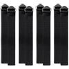 VICASKY Coprischede Antiscivolo per Scarpe e Sportive, 4 Paia, Nero