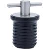 Generic Tappo di Scarico a Croce in Acciaio Inox 19/25/32 mm per Scafo Barca, Tappo Marino Gomma PVC Espansione Impermeabile(3/4)