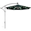 Generic LYGSWDB Ombrellone da Esterno a LED ad energia Solare, 8 ombrellone da Spiaggia con Stecche in Acciaio a Basso tenore di Carbonio, ombrellone da Esterno per Giardino/ombrellone/ombrellone
