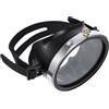 LALADEFIEE Maschera Subacquea in Vetro e Silicone Nero con Visuale e Protezione Anti-perdita per Snorkeling e Atmosfera Estiva