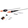 Sbirulino® kit smeraldo ideale per la pesca alla trota, tremarella con galleggianti, vetrino, piombo slim, girelle triple e stopper silicone