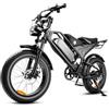 Generic Ebike per adulti DK400, 48V 18.2Ah, 7 velocità, bici elettrica da pendolari fuoristrada con sospensione completa, pneumatici larghi 20 * 4.0''
