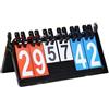 CaFfen Segnapunti Tabellone segnapunti for competizioni Sportive da Tavolo Flippers Tabelloni for Sport Indoor e Outdoor(Box Scoreboard)