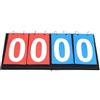 CaFfen Segnapunti Tabellone segnapunti Digitale da Tavolo Portatile for Sport Calcio, pallavolo, Basket, Badminton, Tennis(2 Red Scoreboard)
