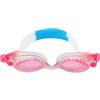 Cocoarm Occhialini da Nuoto Rosa, Occhiali da Nuoto Antiappannamento con Montatura in Plastica Silicone, Lenti Impermeabili, Cinturino Regolabile, Tappi per Le Orecchie e Custodia per Allenamento in